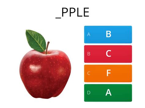 ALPHABET - Quiz