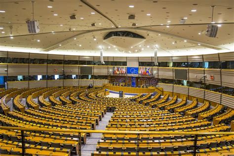 European Parliament in Brussels / Belgium / 06.27.2018 from Inside ...