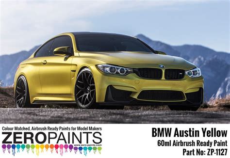 BMW Austin Yellow Paint 60ml | ZP-1127 | Zero Paints