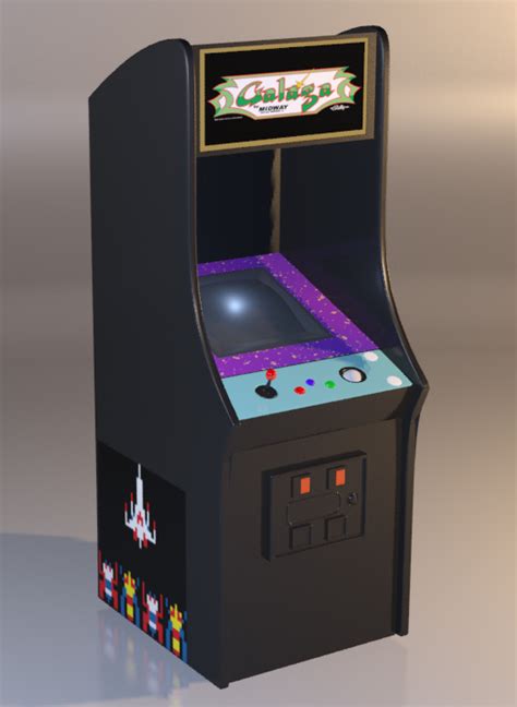 Galaga Arcade Machine by WarriorUnknown on DeviantArt