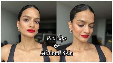 How To Wear A Red Lip | Makeup Tutorial - YouTube