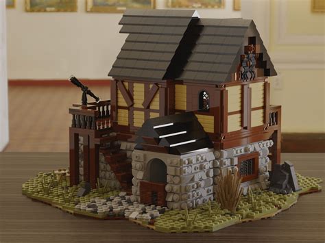 LEGO® MOC Medieval House #2 (Inn) | PDF instructions (NO PARTS)