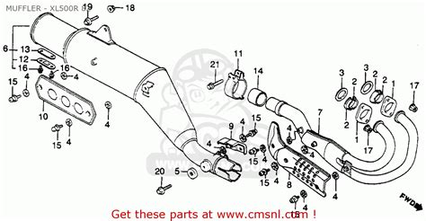 82 Honda xl 500 parts