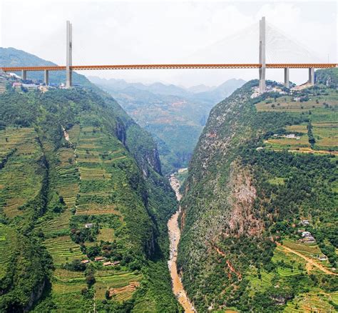 Gallery of World's Highest Bridge Opens to Traffic in Southwest China - 1