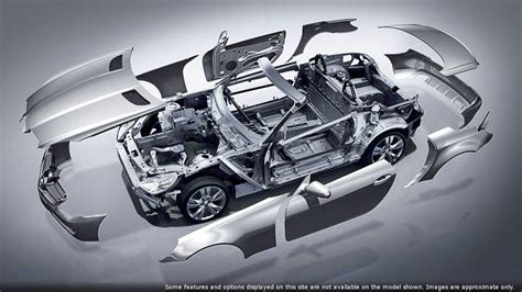 Exploded Mercedes Benzs Body Structure – Boron Extrication