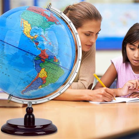 Globe for Kids Learning, 13 Inch Globes of The World with Stand ...