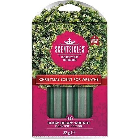 Amazon.com: Scentsicles Snow Berry Wreath Sprigs Sticks : Home & Kitchen