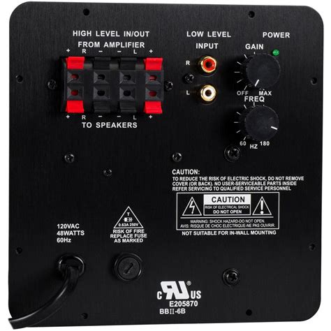 SUBWOOFER PLATE AMPLIFIER By Park Audio DX1400B(1400, 46% OFF