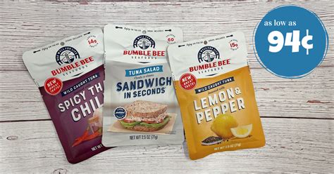 Bumble Bee Tuna Pouches as low as 94¢! - Kroger Krazy