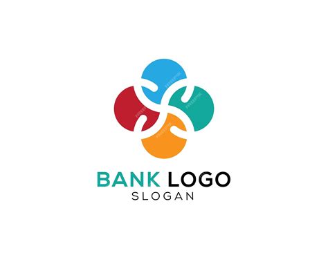 Premium Vector | Abstract bank logo design template corporate identity ...