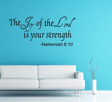 THE-JOY-OF-THE-LORD-Vinyl-Wall-quote-Decal-home-Decor-Wall-Sticker ...