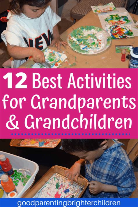 12 Fun, Exciting & Educational Activities for Grandkids & Grandparents | Grandparents activities ...