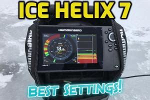 Humminbird Ice Helix 7: Best Settings for all Situations • Fishing Duo