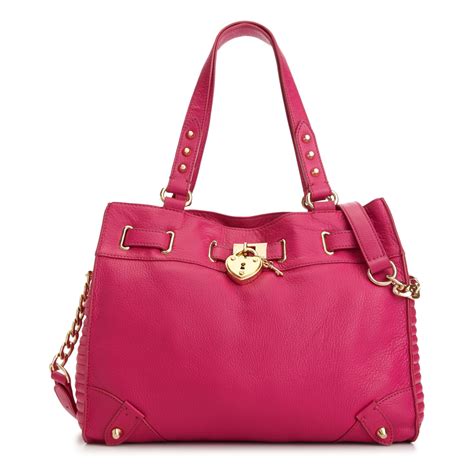 Lyst - Juicy couture Robertson Leather Daydreamer Bag in Pink