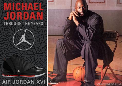 Michael Jordan Through The Years: Air Jordan XVI - SneakerNews.com