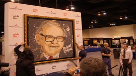 Charity Bidding Starts at $100,000 for Portrait of Warren Buffett ...