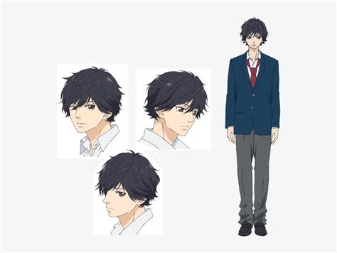 Kou Mabuchi Anime Concept - Kou Blue Spring Ride Transparent PNG - 554x535 - Free Download on ...