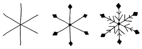 how to draw a snowflake easy - Beaver Ondowde