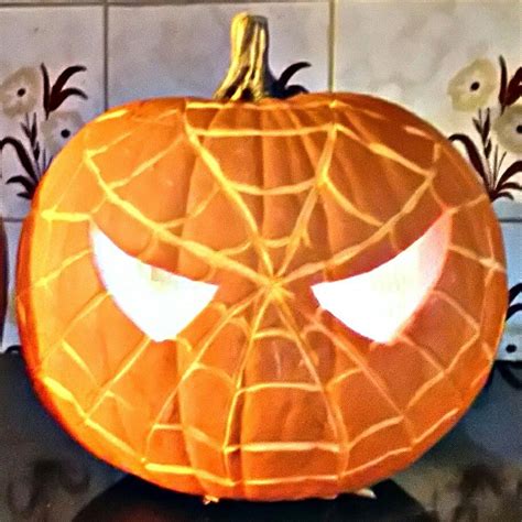 Spiderman pumpkin | Zucca halloween