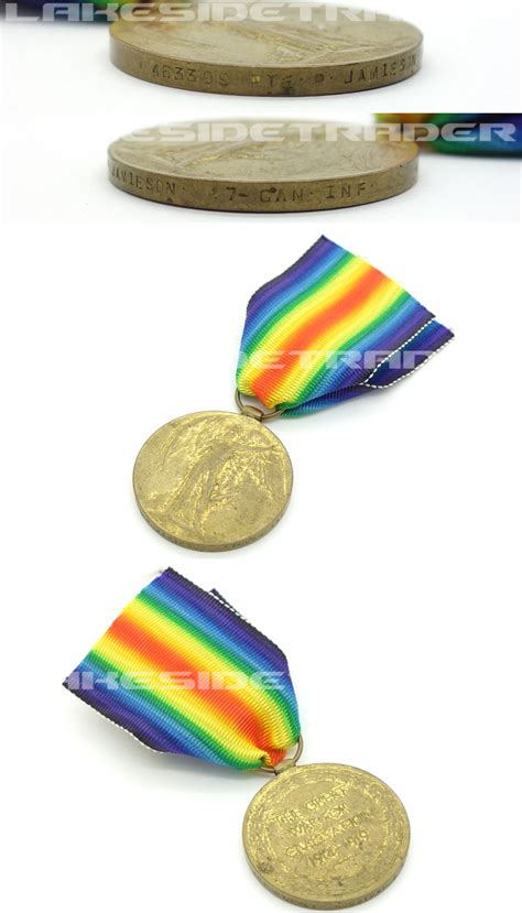 Canada, WWI - Victory Medal Pte Jamieson | Lakesidetrader