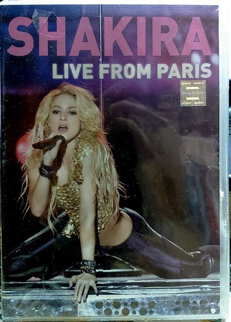 Shakira – Live From Paris (2015, DVD) - Discogs