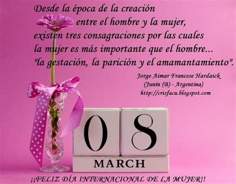 "" MIS PENSAMIENTOS "": DÍA INTERNACIONAL DE LA MUJER (8 DE MARZO) | Dia internacional de la ...