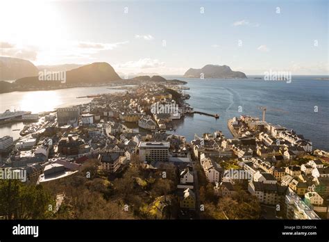 Norwegian fjords alesund hi-res stock photography and images - Alamy