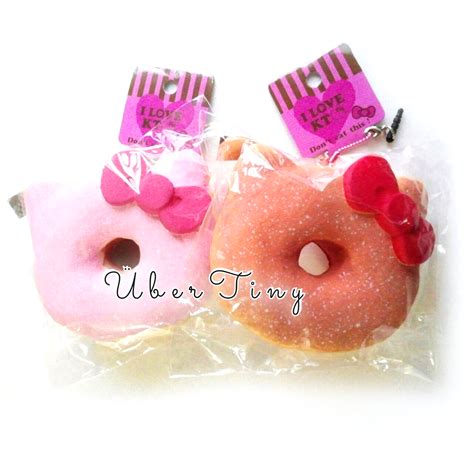 Hello Kitty Powdered Donut Squishy Jumbo (Licensed) · Uber Tiny · Online Store Powered by Storenvy