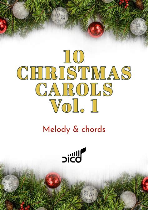 10 Christmas Carols (melody & chords), Vol. 1 (arr. Dico) by Various ...