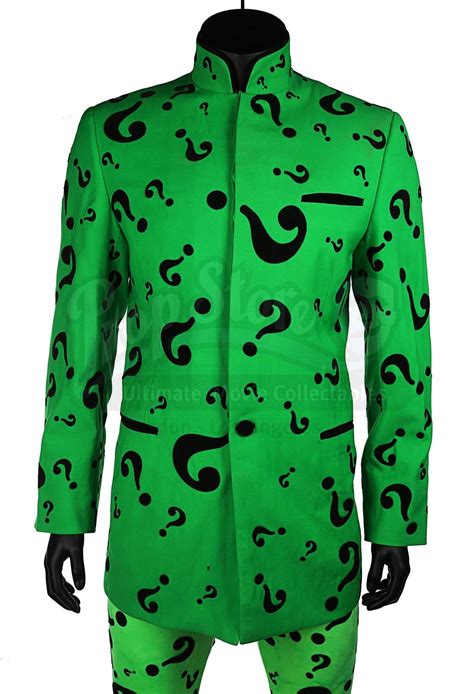 BATMAN FOREVER (1995) - Riddler's (Jim Carrey) Costume