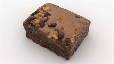 3D brownie ready model - TurboSquid 1673196