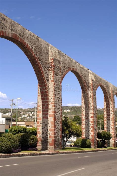 Queretaro Aqueduct stock image. Image of architectural - 5013557