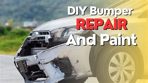 DIY Bumper Repair And Paint A Plastic Bumper Cover | How - newsR VIDEO