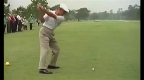 Ben Hogan 1965 Shell Swing Compilation - Regular speed and Slow Motion ...