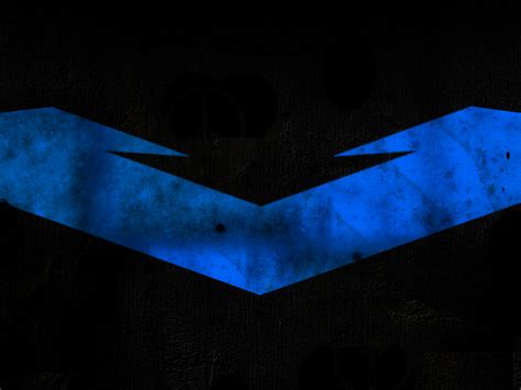 Nightwing Logo Wallpaper - WallpaperSafari