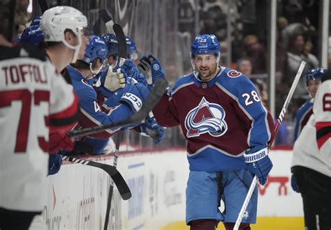 Miles Wood Leads Avalanche To Victory Against Former Team