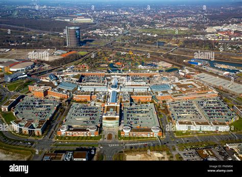 Luftaufnahme, Centro Oberhausen, Shopping-Center, eines der größten ...