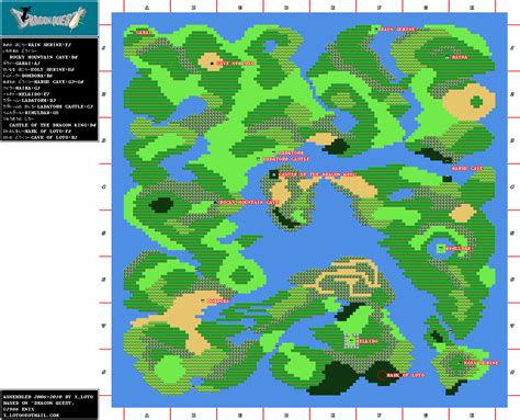 File:Dragon Warrior - NES - Map - Alefgard - Japan.png - TheAlmightyGuru