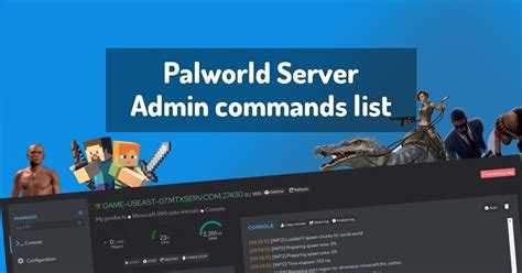 Palworld Server Admin commands list | Palworld Guides