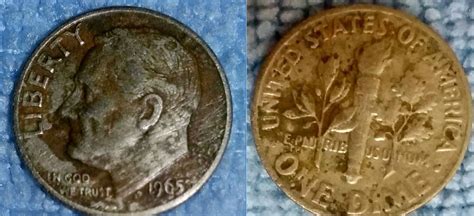 1965 SILVER dime VERY rare. $9000.00 Silver Dimes, Coins, Treasures, Collections, Rare ...