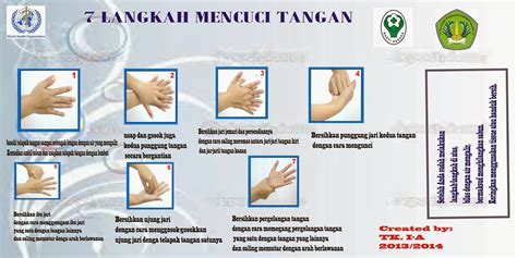 Dunia sehat: 7 langkah cuci tangan