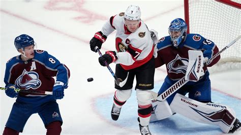 Ottawa Senators: Sens lose 7-0 as Avs snap winless streak | CTV News