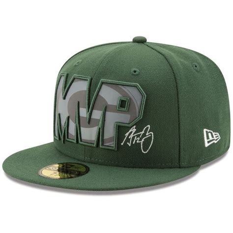 New Era Aaron Rodgers Green Bay Packers Green Victory Player 59FIFTY ...