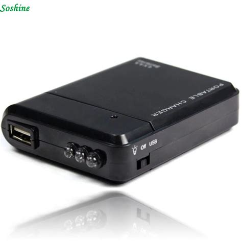 New Portable AA Battery Emergency USB Charger Black Color -in Chargers ...