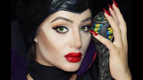 Disney's Maleficent Makeup Tutorial - Angelina Jolie - YouTube