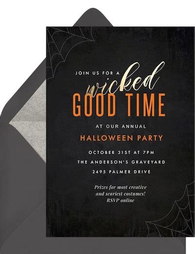 Halloween Party Invite Wording: Tips for a Frightfully Fun Event