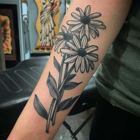 125 Mind-Blowing Daisy Tattoos And Their Meaning - AuthorityTattoo