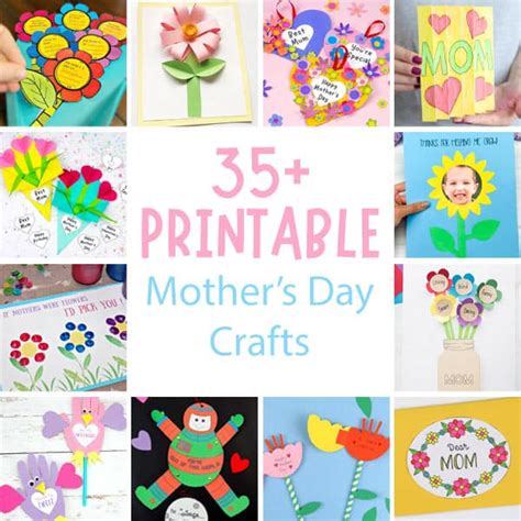 Printable Mother's Day Crafts - Kids Craft Room