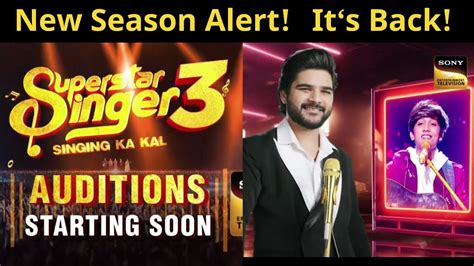 Superstar Singer Season 3 is Back! Audition 2024 to Start Soon - YouTube