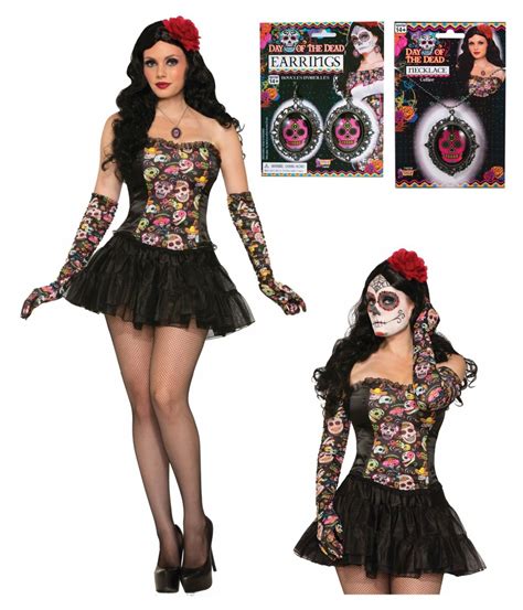 Day of the Dead Senorita Costume Kit - International Costumes